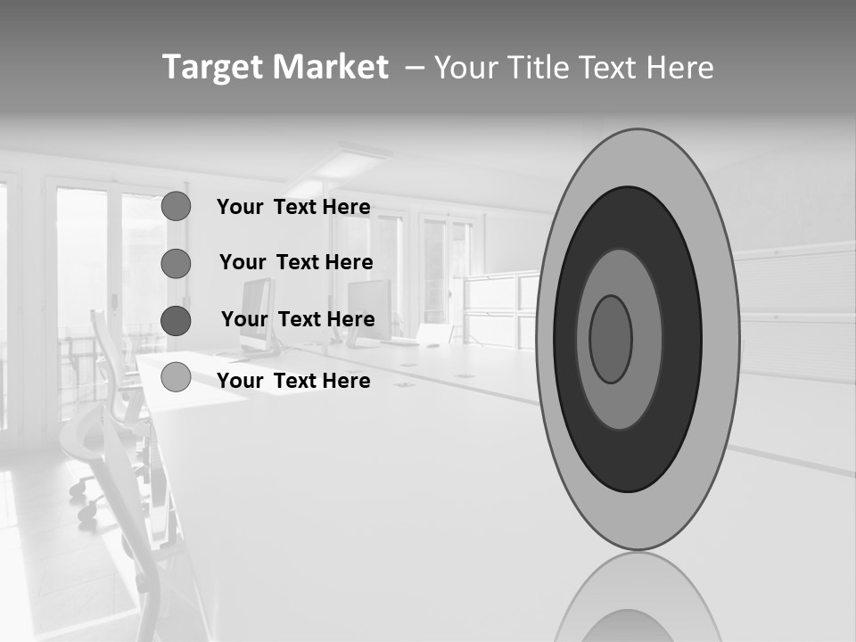 Office Furniture Office Apartment PowerPoint Template