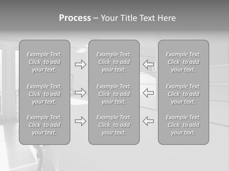 Office Furniture Office Apartment PowerPoint Template