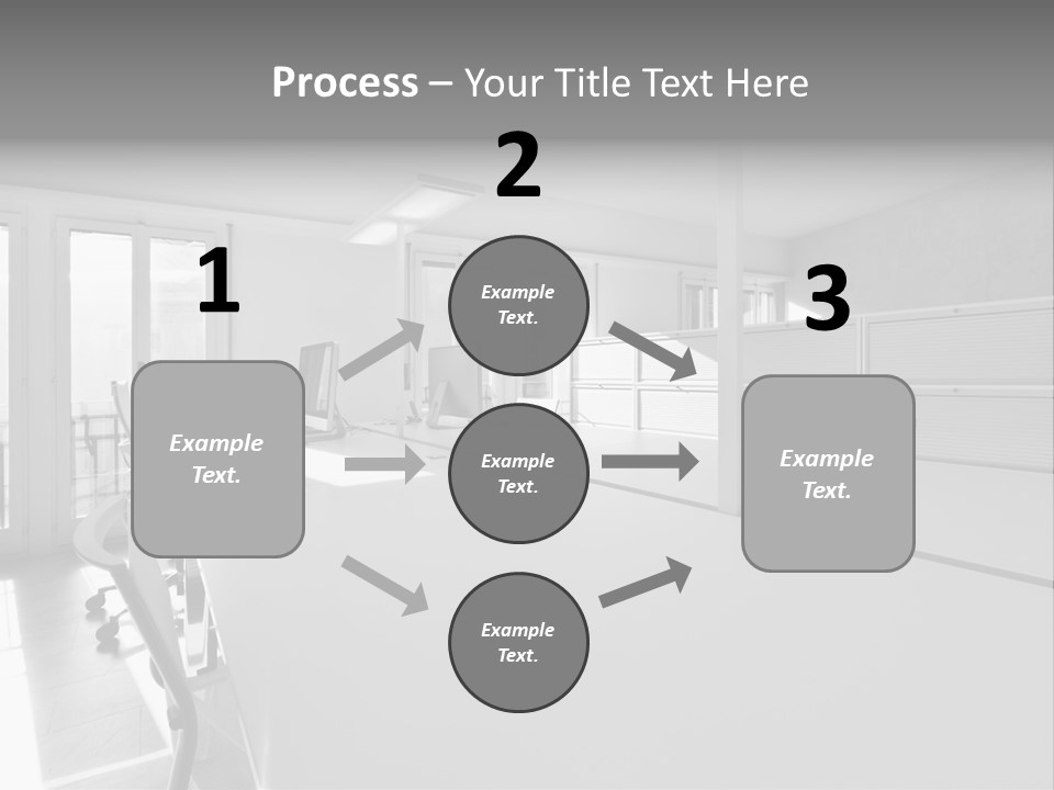 Office Furniture Office Apartment PowerPoint Template