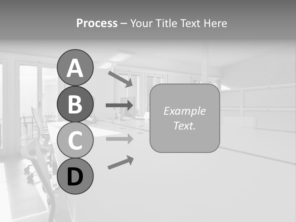 Office Furniture Office Apartment PowerPoint Template