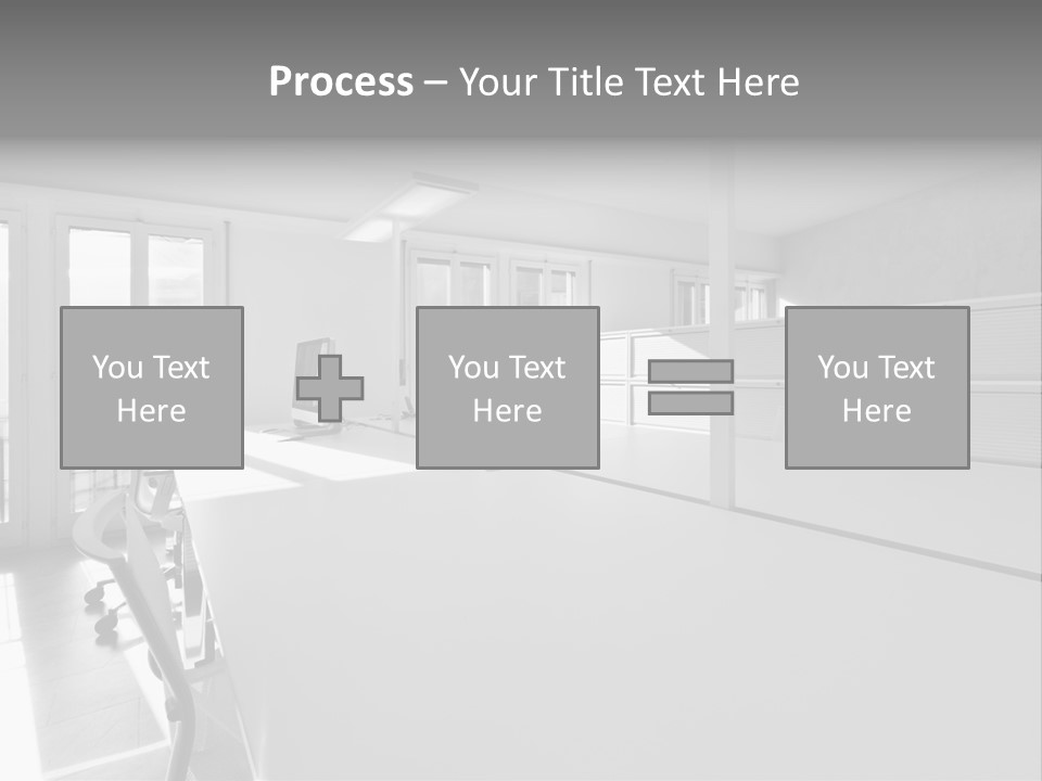 Office Furniture Office Apartment PowerPoint Template