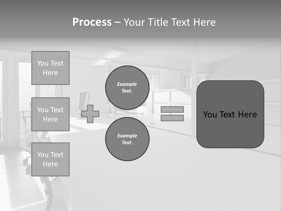 Office Furniture Office Apartment PowerPoint Template