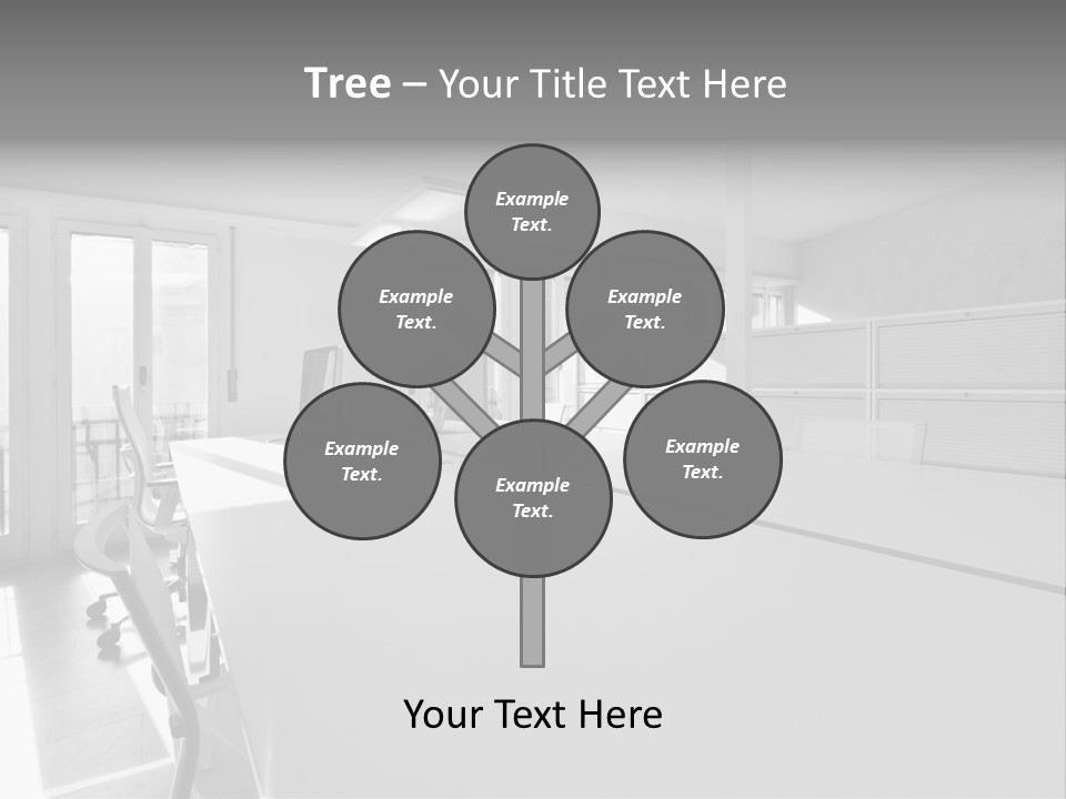 Office Furniture Office Apartment PowerPoint Template