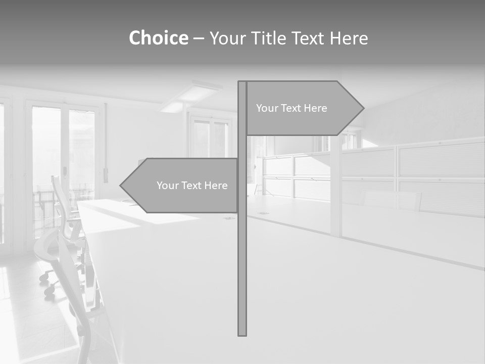 Office Furniture Office Apartment PowerPoint Template