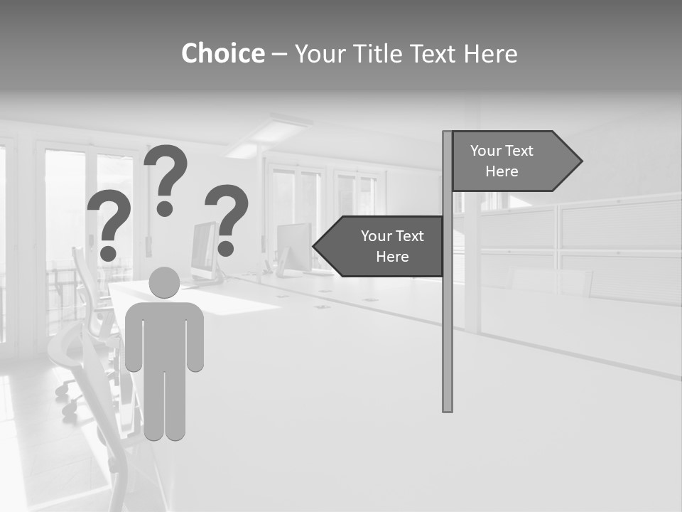 Office Furniture Office Apartment PowerPoint Template