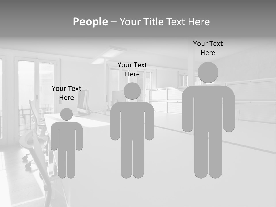 Office Furniture Office Apartment PowerPoint Template