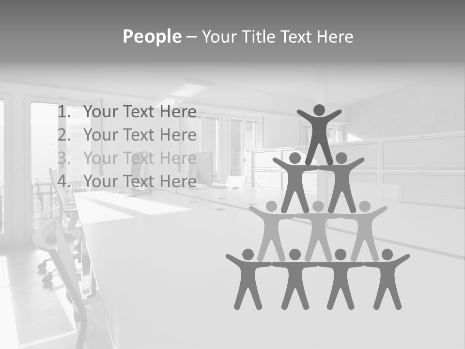 Office Furniture Office Apartment PowerPoint Template