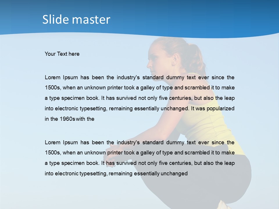 Physical Building Healthy PowerPoint Template