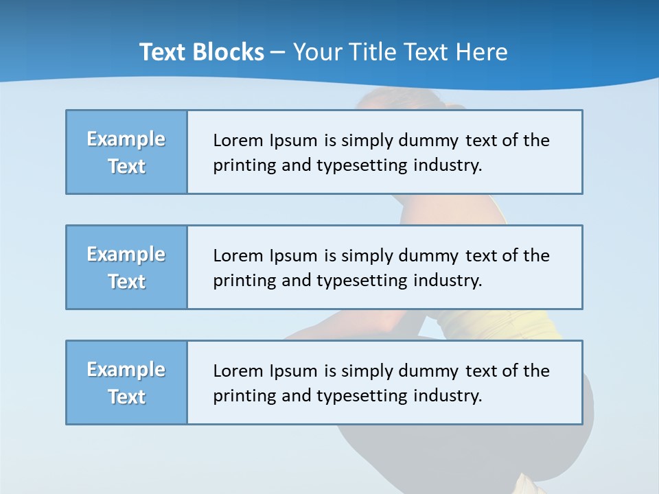 Physical Building Healthy PowerPoint Template