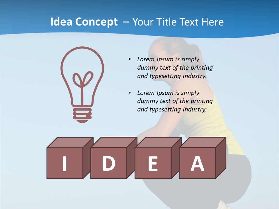 Physical Building Healthy PowerPoint Template