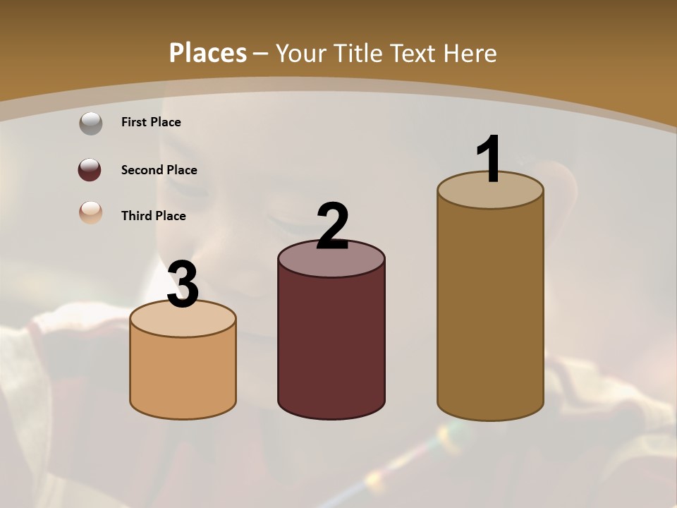 Teaching Knowledge Seated PowerPoint Template