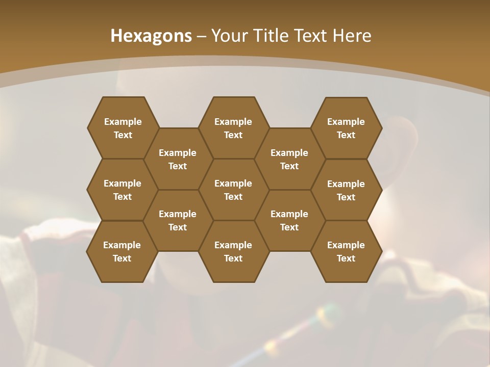 Teaching Knowledge Seated PowerPoint Template