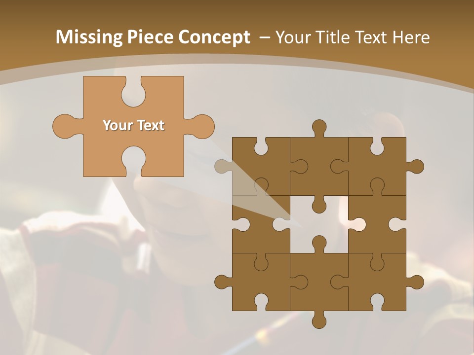 Teaching Knowledge Seated PowerPoint Template