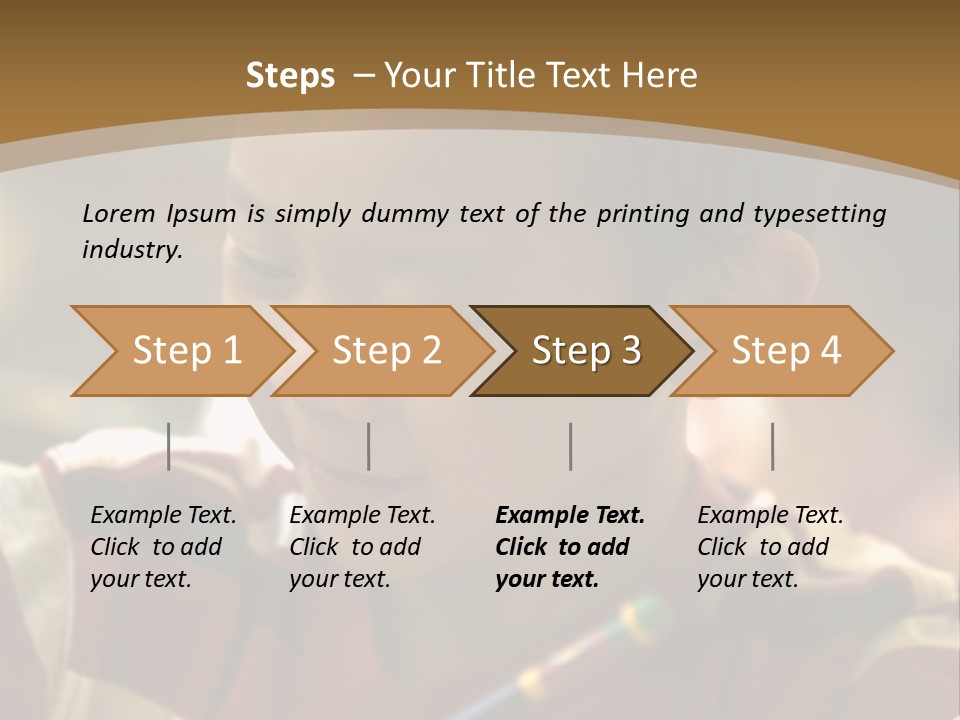 Teaching Knowledge Seated PowerPoint Template
