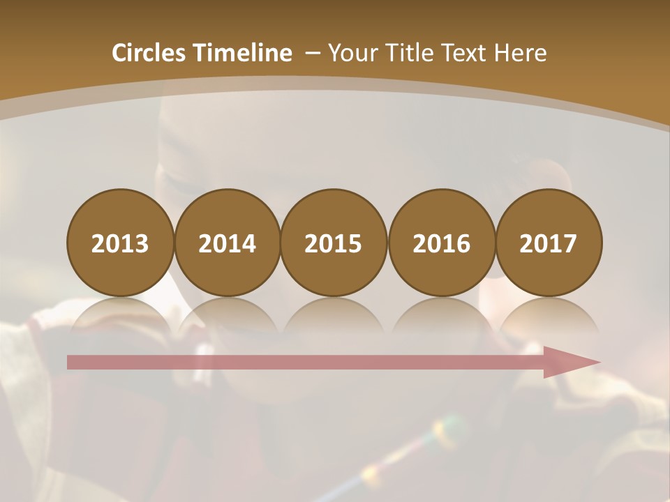 Teaching Knowledge Seated PowerPoint Template