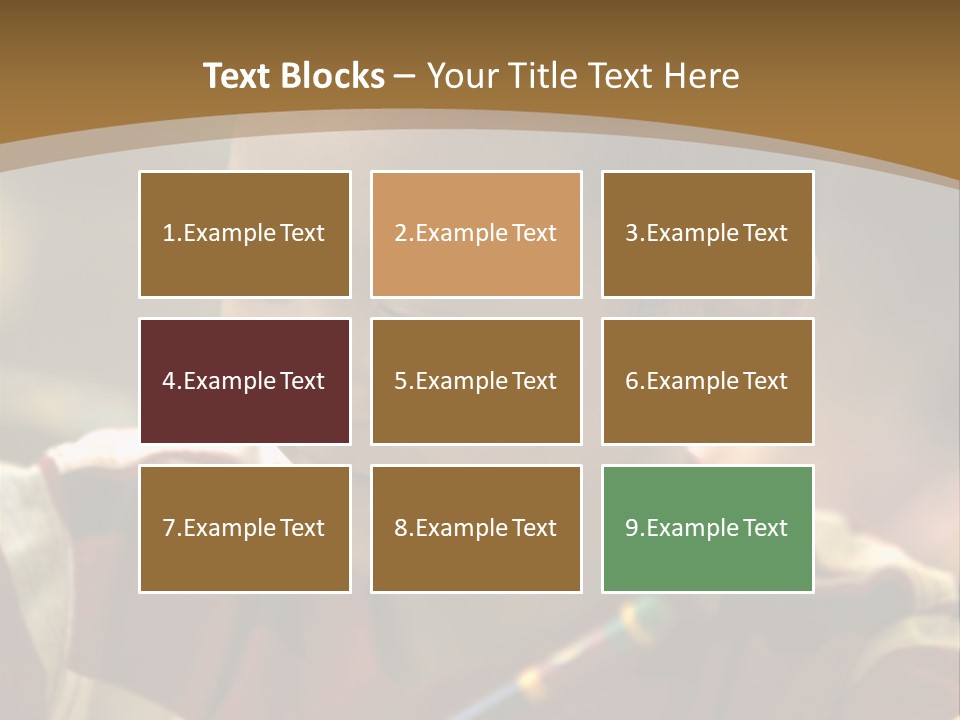 Teaching Knowledge Seated PowerPoint Template
