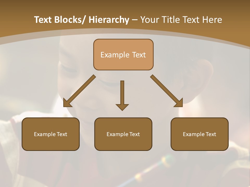 Teaching Knowledge Seated PowerPoint Template
