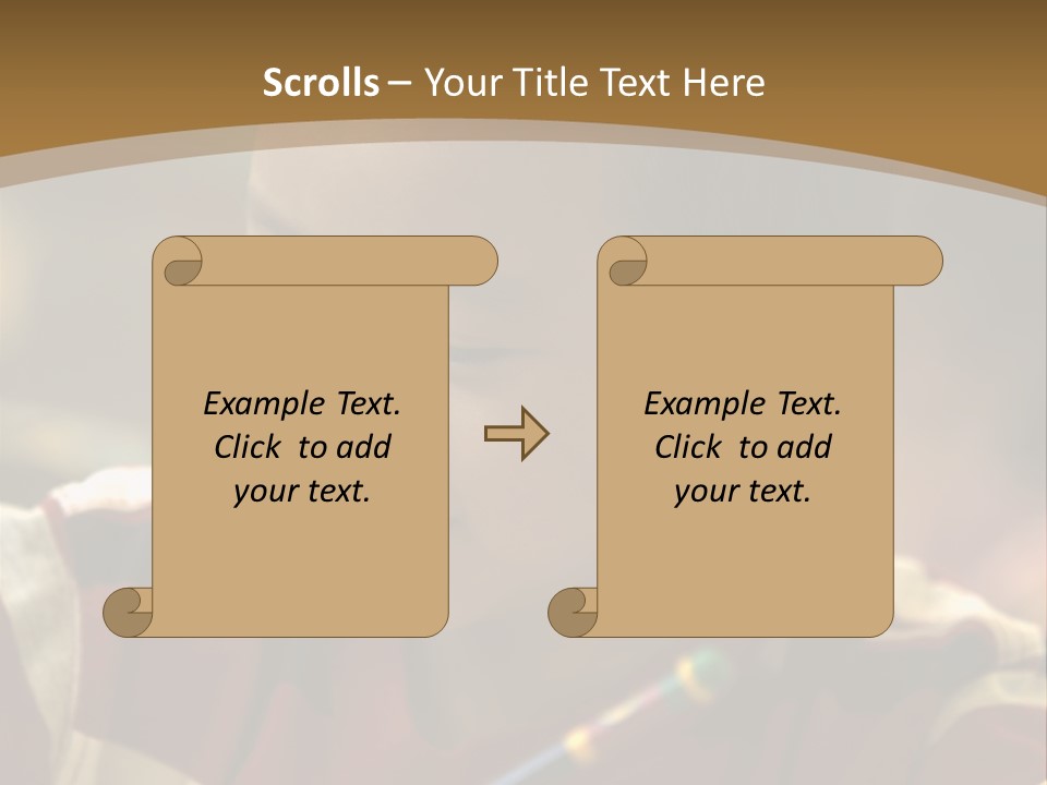 Teaching Knowledge Seated PowerPoint Template