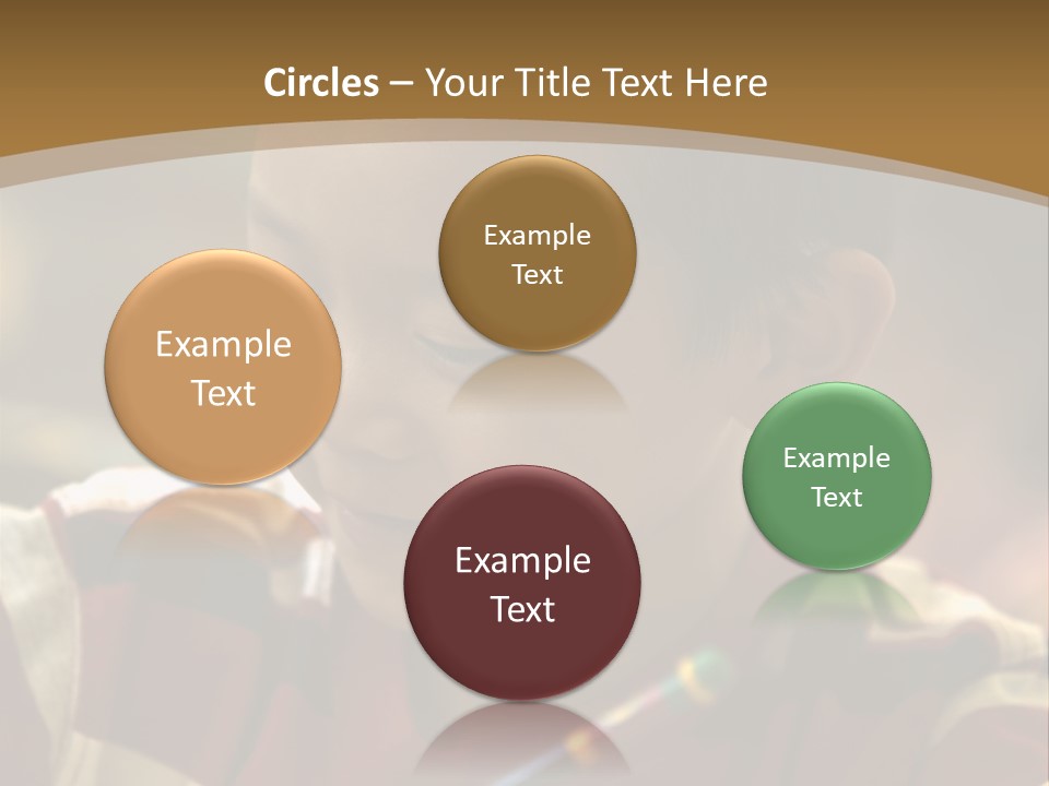 Teaching Knowledge Seated PowerPoint Template