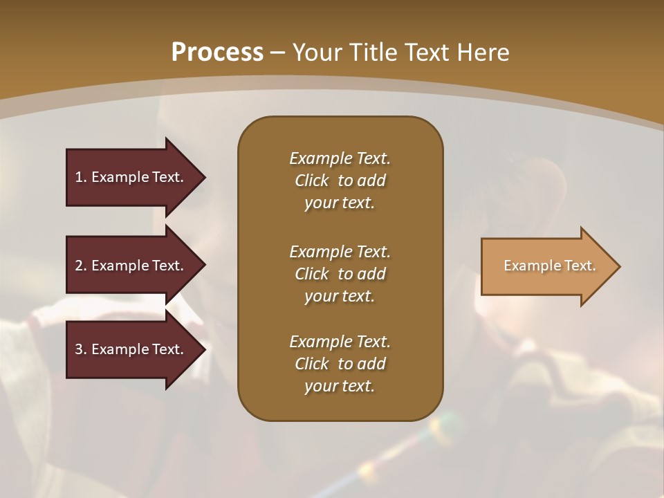 Teaching Knowledge Seated PowerPoint Template