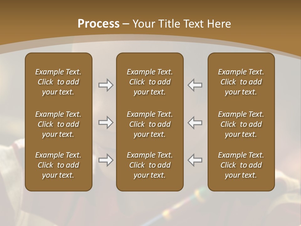 Teaching Knowledge Seated PowerPoint Template