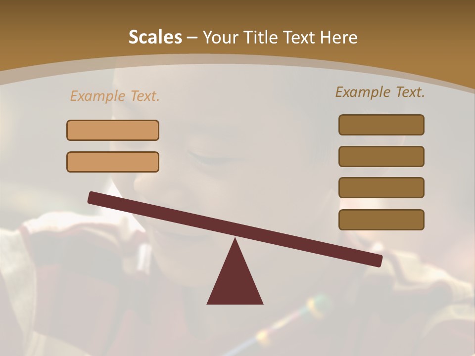 Teaching Knowledge Seated PowerPoint Template