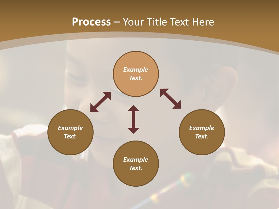Teaching Knowledge Seated PowerPoint Template