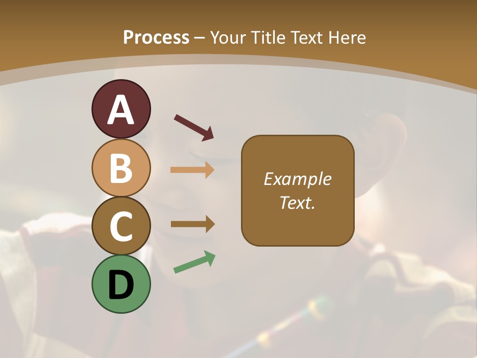 Teaching Knowledge Seated PowerPoint Template