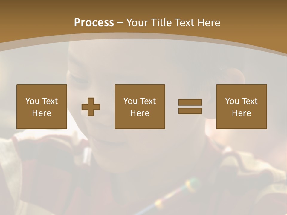 Teaching Knowledge Seated PowerPoint Template