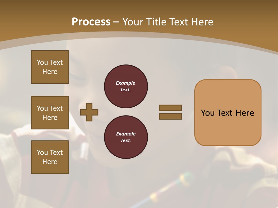 Teaching Knowledge Seated PowerPoint Template