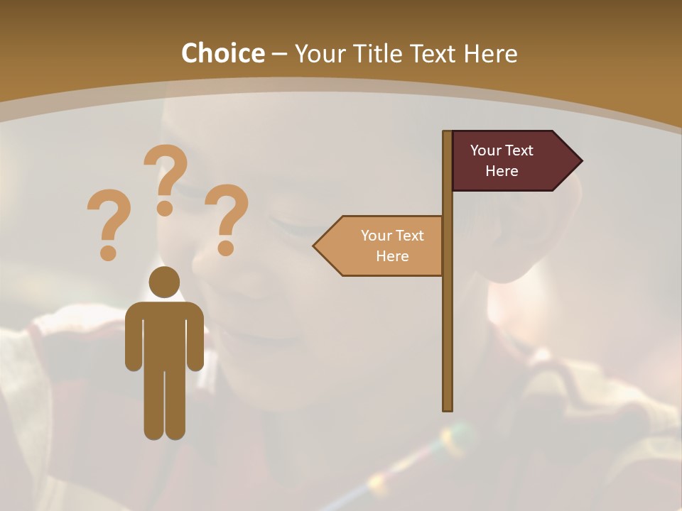 Teaching Knowledge Seated PowerPoint Template