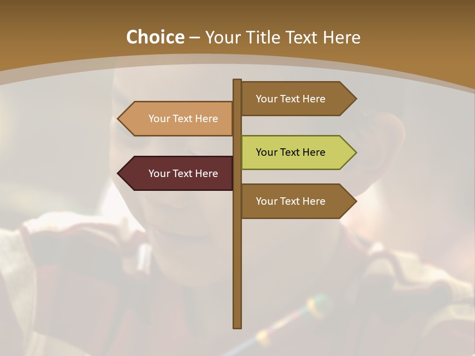 Teaching Knowledge Seated PowerPoint Template