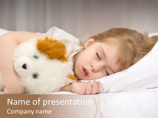 Princess Girl Angelic PowerPoint Template