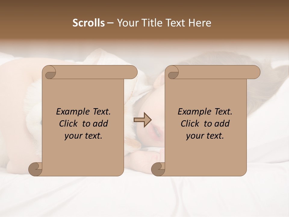 Princess Girl Angelic PowerPoint Template