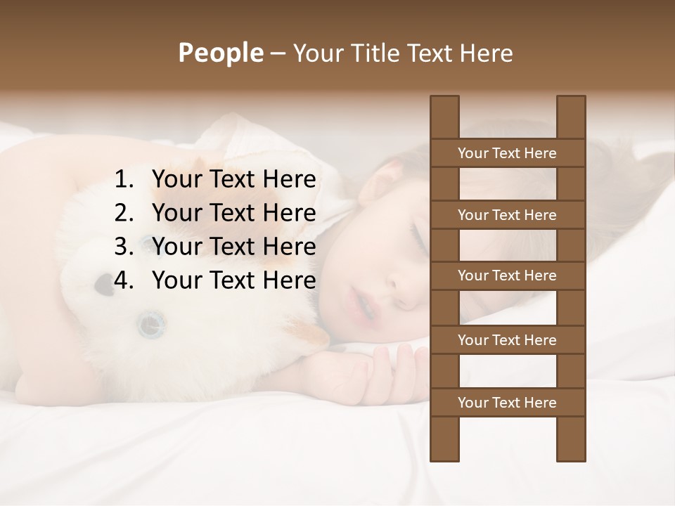 Princess Girl Angelic PowerPoint Template