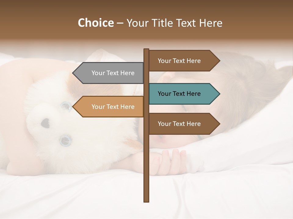 Princess Girl Angelic PowerPoint Template