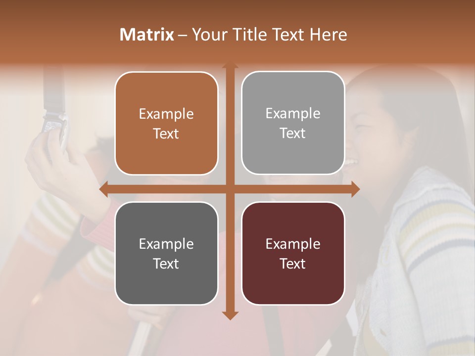 Standing Satisfaction Korean Ethnicity PowerPoint Template