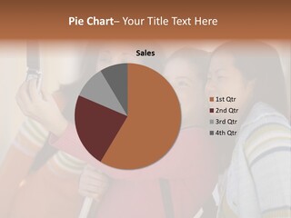 Standing Satisfaction Korean Ethnicity PowerPoint Template