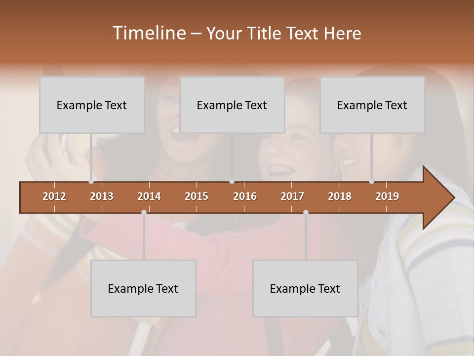 Standing Satisfaction Korean Ethnicity PowerPoint Template