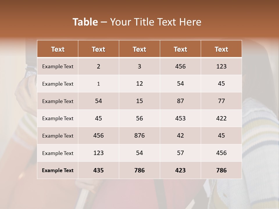 Standing Satisfaction Korean Ethnicity PowerPoint Template