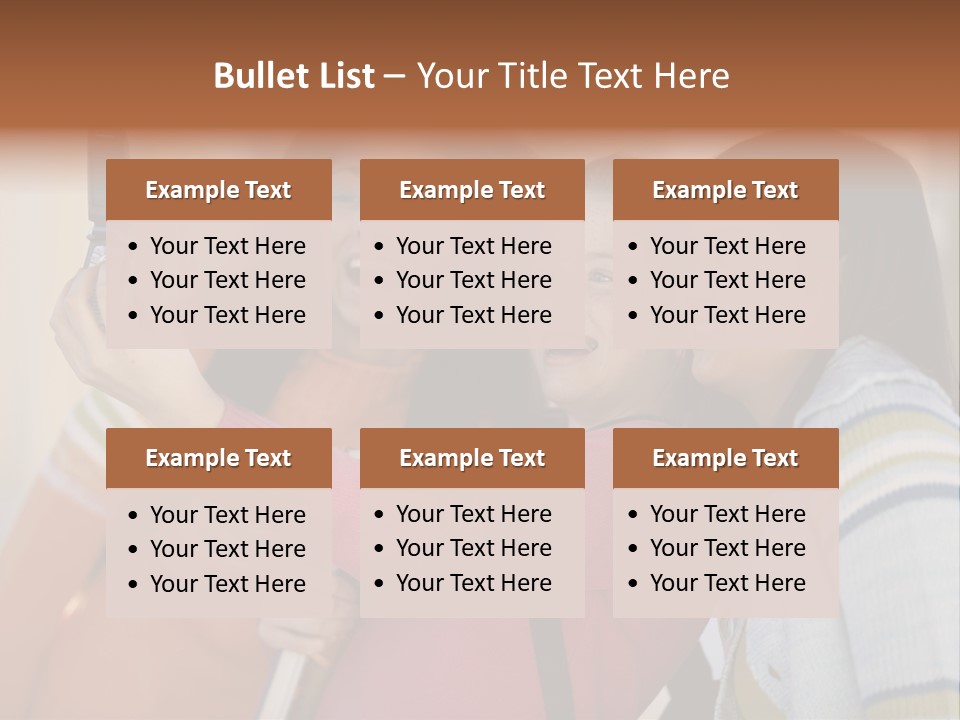 Standing Satisfaction Korean Ethnicity PowerPoint Template