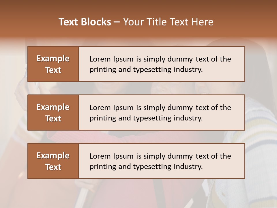 Standing Satisfaction Korean Ethnicity PowerPoint Template