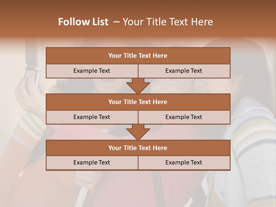 Standing Satisfaction Korean Ethnicity PowerPoint Template