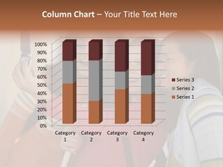 Standing Satisfaction Korean Ethnicity PowerPoint Template