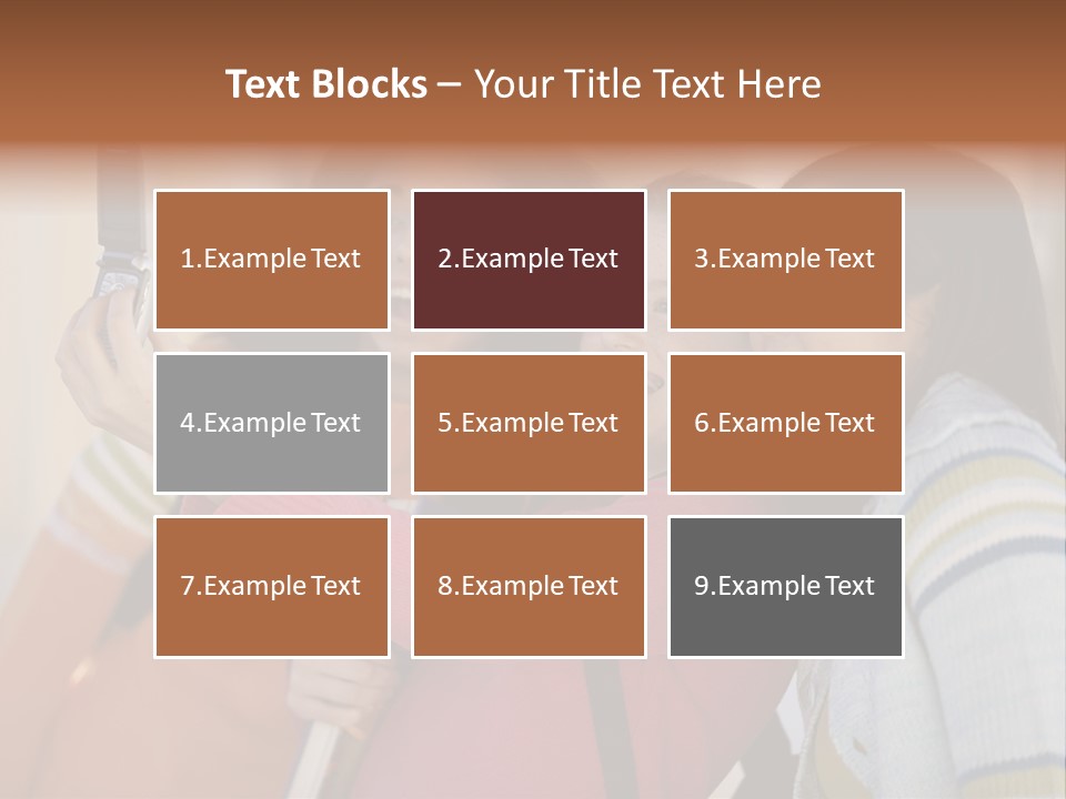 Standing Satisfaction Korean Ethnicity PowerPoint Template
