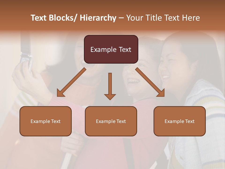 Standing Satisfaction Korean Ethnicity PowerPoint Template