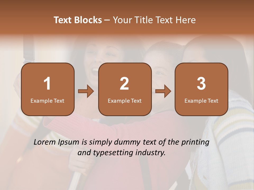 Standing Satisfaction Korean Ethnicity PowerPoint Template