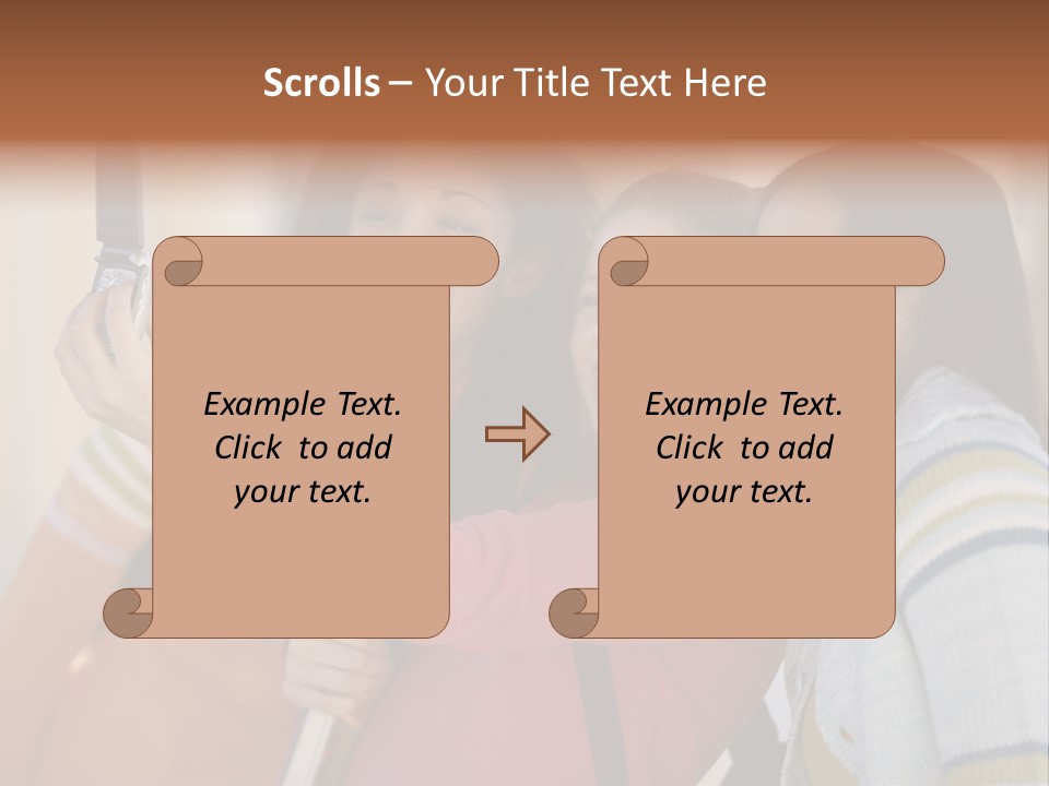 Standing Satisfaction Korean Ethnicity PowerPoint Template