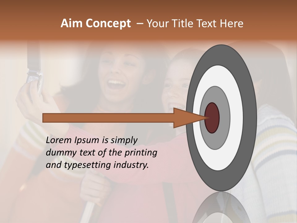 Standing Satisfaction Korean Ethnicity PowerPoint Template