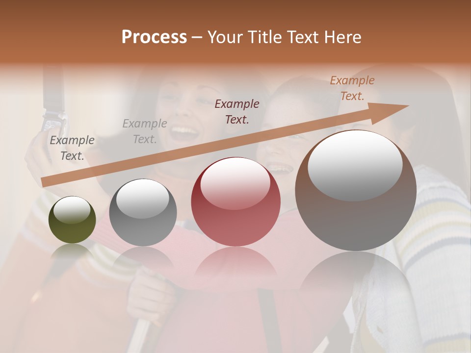 Standing Satisfaction Korean Ethnicity PowerPoint Template